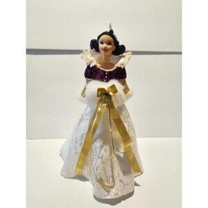 Snow White Holiday Princess 1998 Barbie Doll with Stand - No Box